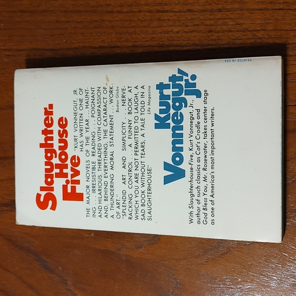 3 Kurt Vonnegut Novels. Dead Eye Dick 1st, Mother Night, & Slaughterhouse Five - Picture 3 of 7